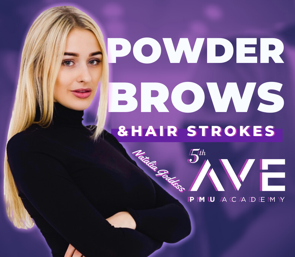 Powder Brows & Hair Strokes Training (HYBRID)